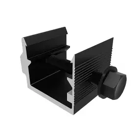 L Foot Adaptor, SMR100-Black